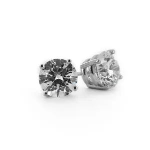 0.40ctw Diamond Stud Earrings - 4 Prong