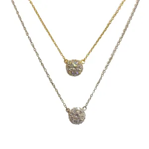 Adriene Round Classic Necklace