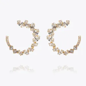 Angie Earrings / Crystal