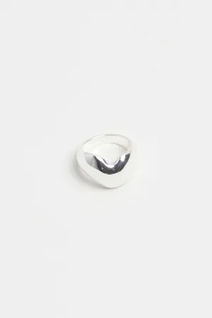 BOLD ABSTRACT DOME RING