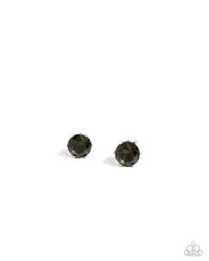 Breathtaking Birthstone - Green Earrings
