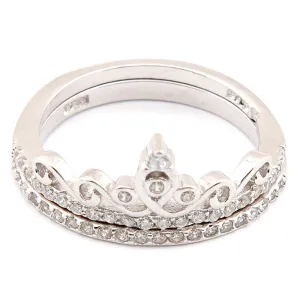 Carol 925 Sterling Silver Crown Ring