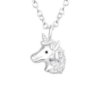 Children’s Sterling Silver Horse Necklace.