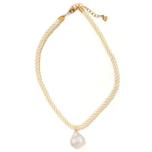 Corsica Necklace in Cream