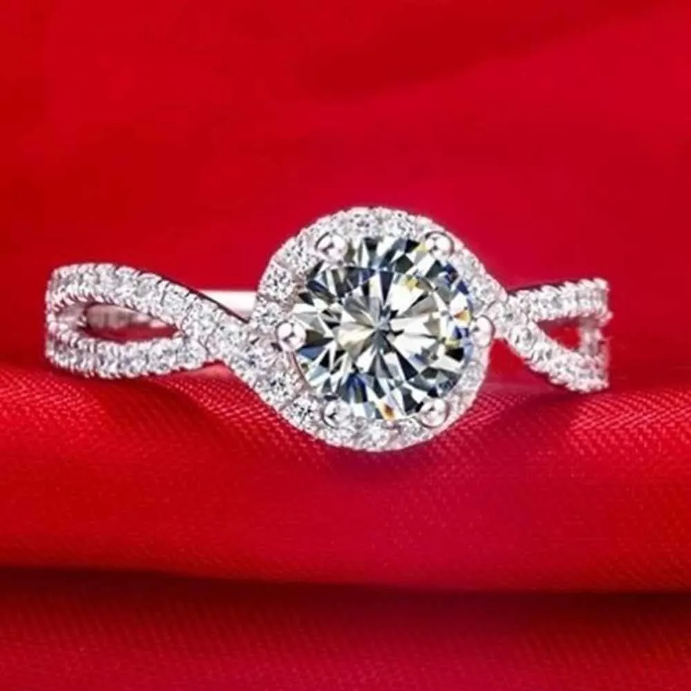 Jude Jewelers Platinum Plated 1.5 Carat Cubic Zircon Simulated Diamond Wedding Engagement Proposal Ring