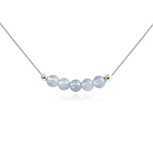 Moonstone Crystal Pendant Handmade Necklace for Women, June Birthstone, 925 Sterling Silver Chain, Yoga Crystal Stone Jewelry (moonstone)