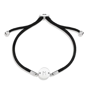 Personalized Initial Cord Bracelet