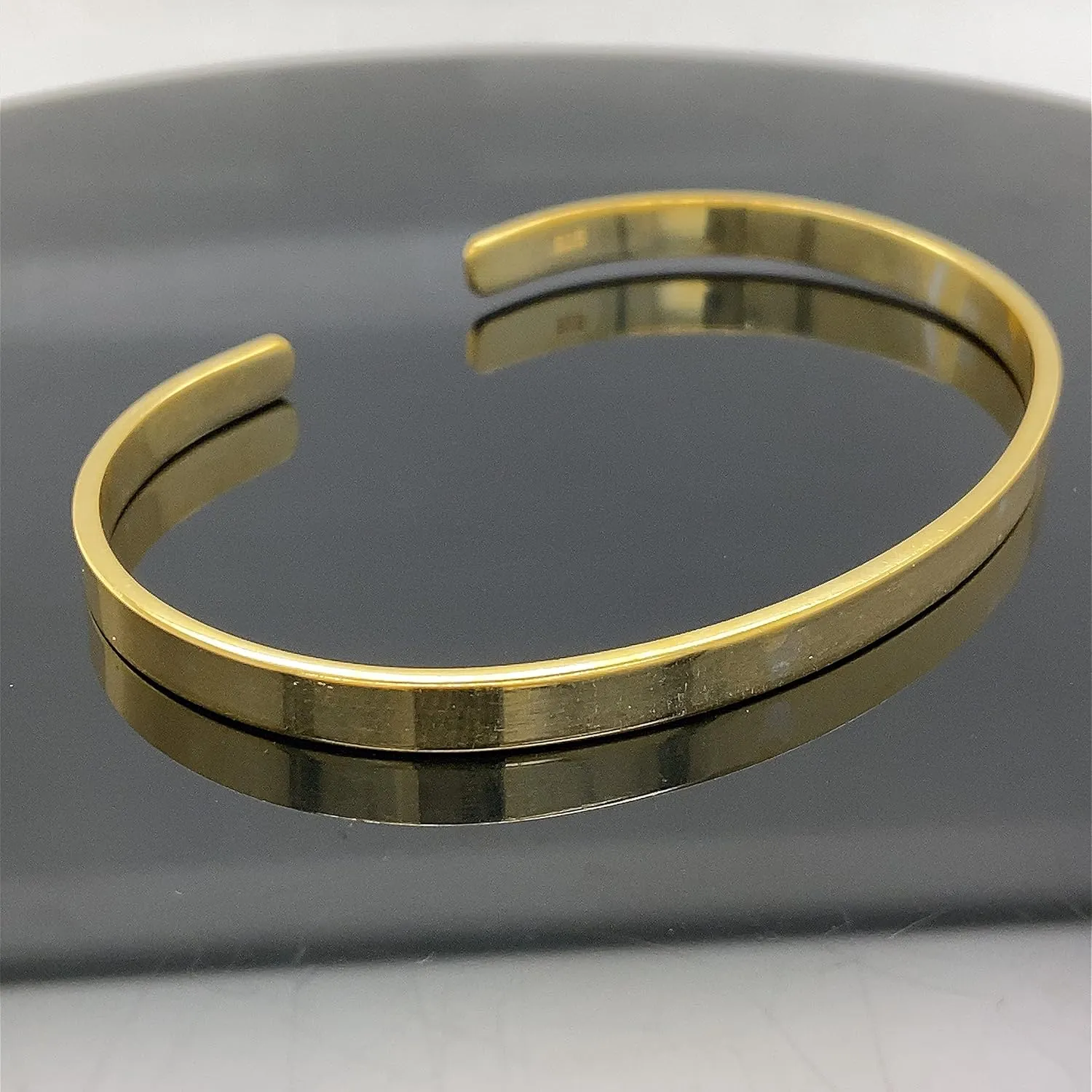 Silver Cuff Bracelet, Silver Cuff Bangle, Personalized Bracelet Cuff, Gold Thick Cuff Bracelet, Handmade Unisex Cuff Bracelet