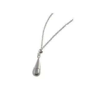 Silver Grey Pearl Pendant