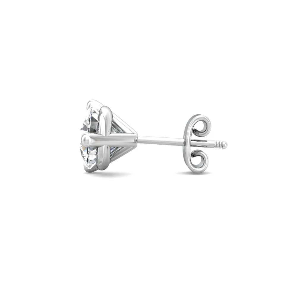 Smyth Diamond Classics 18k Gold Diamond Stud Earrings