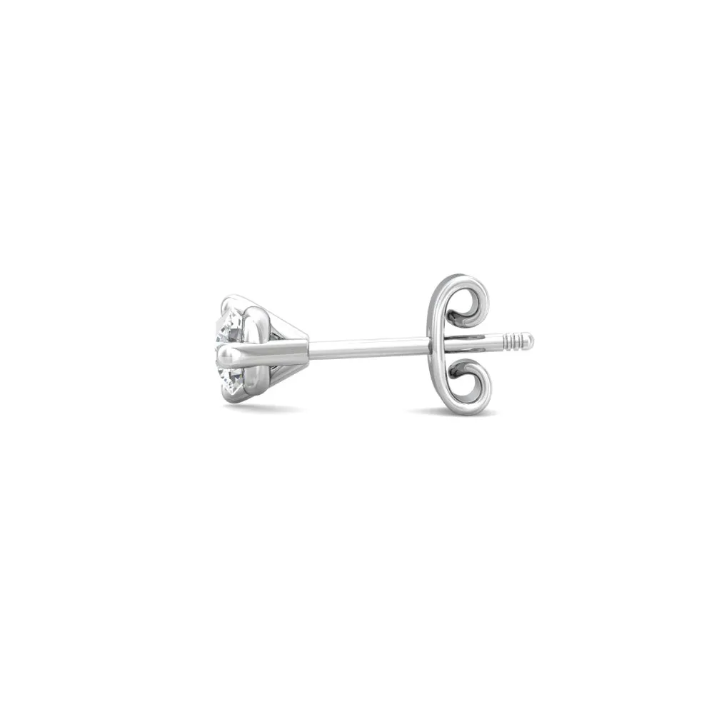 Smyth Diamond Classics 18k Gold Diamond Stud Earrings