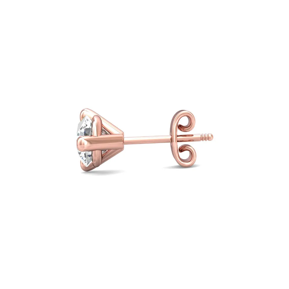 Smyth Diamond Classics 18k Gold Diamond Stud Earrings