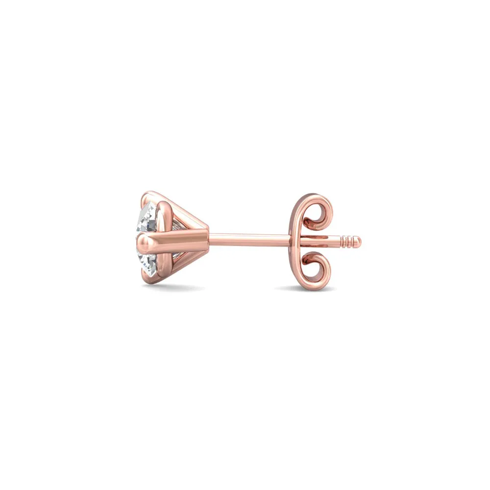 Smyth Diamond Classics 18k Gold Diamond Stud Earrings