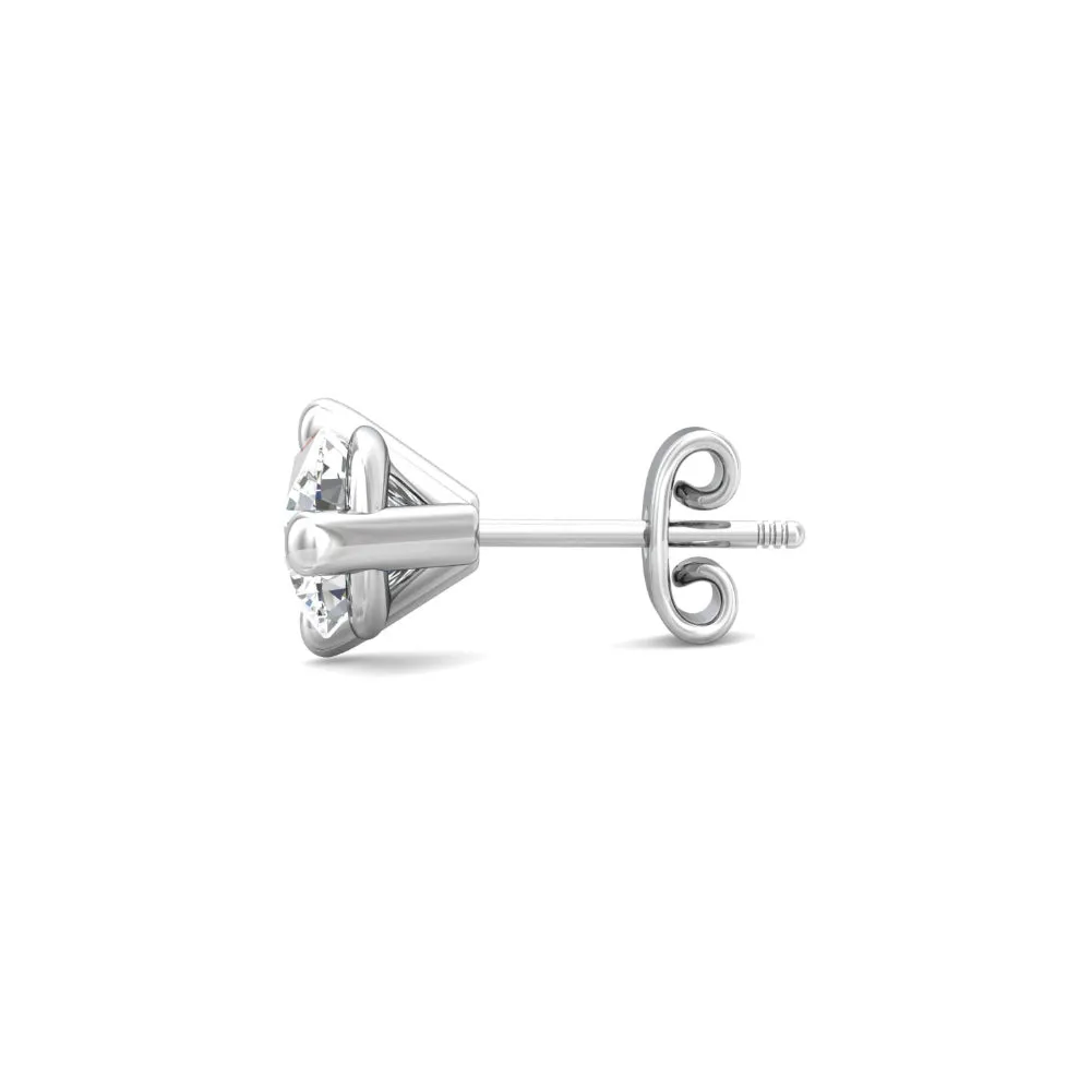 Smyth Diamond Classics 18k Gold Diamond Stud Earrings
