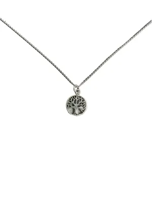 Sterling Silver Tree of Life Pendant Necklace