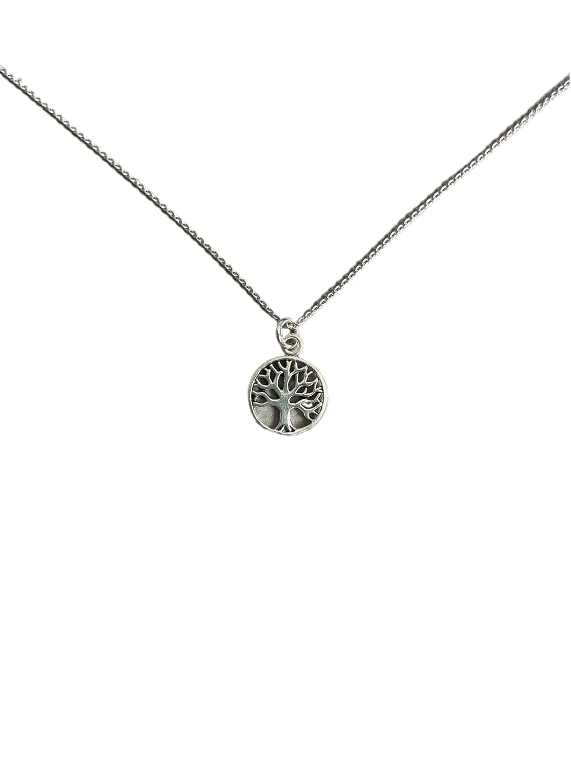 Sterling Silver Tree of Life Pendant Necklace