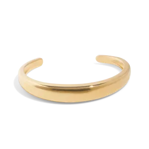 THE HARPER CUFF BRACELET - 18k gold plated