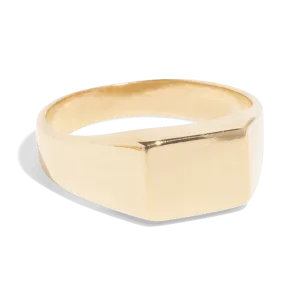 THE SPENCER RING - Solid 14k yellow gold